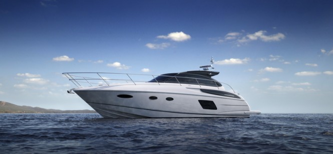 Luxury motor yacht Princess V48 Open
