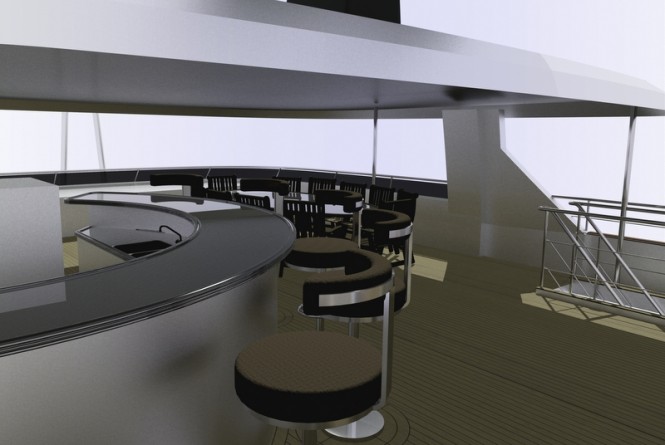 Luxury yacht Fifth Ocean 36 design