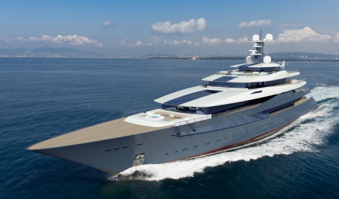105m superyacht COMMODORE (DP030) by Oceanco and Azure NA