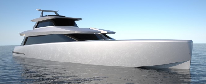 24m Fifth Ocean and Brilliant Boats Yacht Fisherman Concept