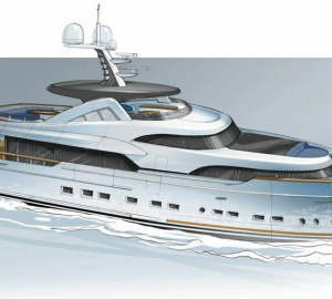 New 34m Mulder Yacht with naval architecture by Van Oossanen NA