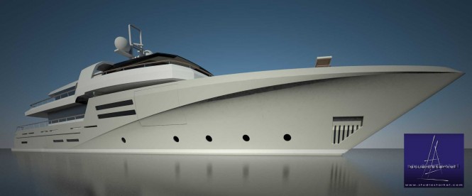 44m Diesel Electric superyacht concept 44m Diesel Electric superyacht concept