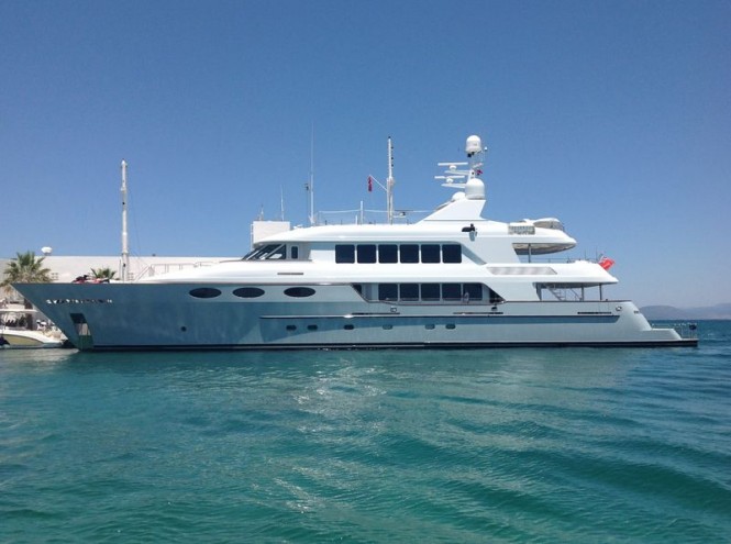 45m superyacht Keyla refitted by RMK Marine and Hot Lab - Image credit to Giovanni Malgarini