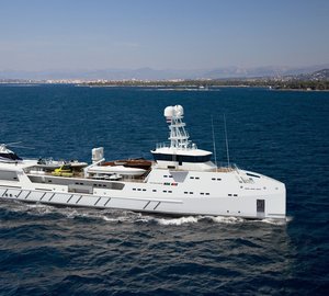 Damen-built 67m Fast Yacht Support vessel GARÇON receives Innovation Award