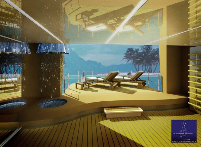 Aboard 44m Diesel Electric Yacht Concept Aboard 44m Diesel Electric Yacht Concept