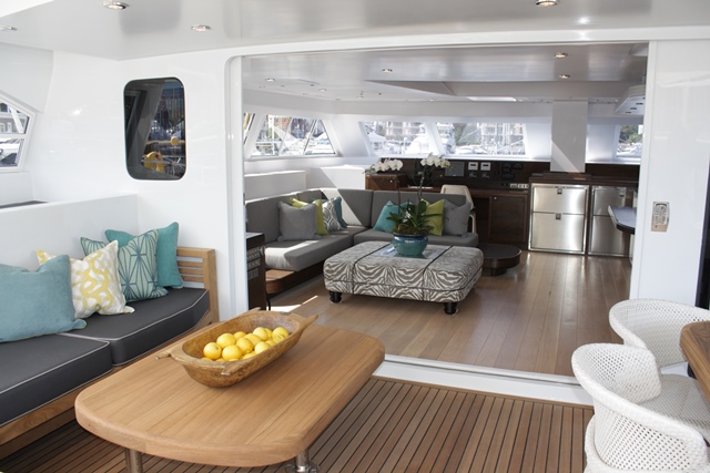 Aboard Open Ocean 750 Yacht HQ2