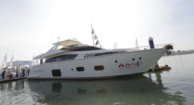 Asia-Pacific Premiere of Ferretti 800 Yacht in China
