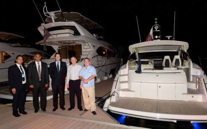 British Ambassador with boat companies at QIBS 2013