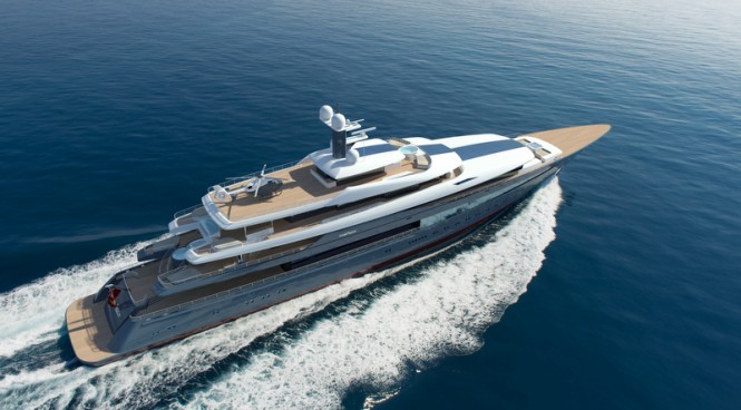 COMMODORE Yacht Design from above