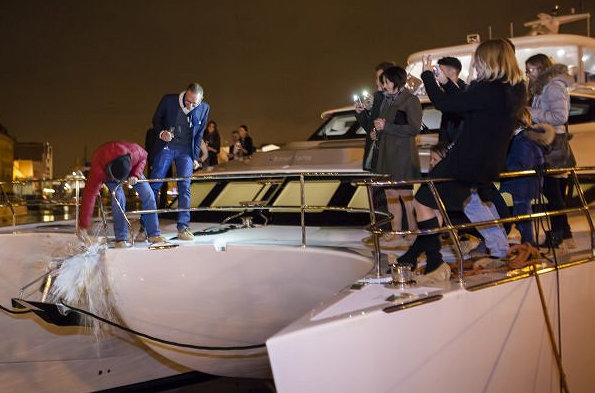 Christening of BOUNTY Yacht Christening of BOUNTY Yacht