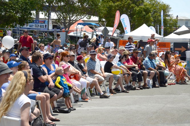Crowd numbers were up at this year's Gold Coast International Marine Expo