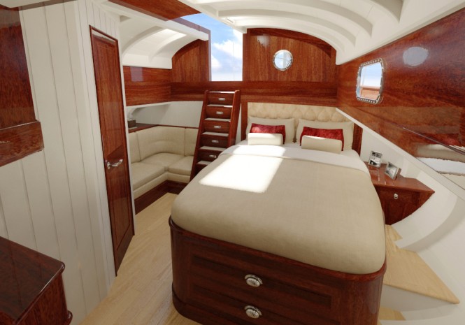F77 yacht design - Cabin