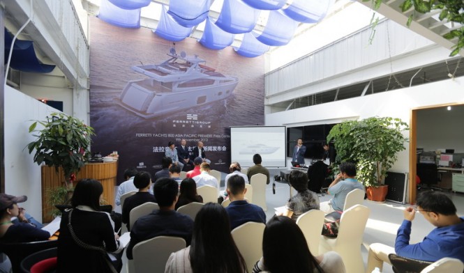Ferretti Yachts 800 Asia-Pacific Premiere