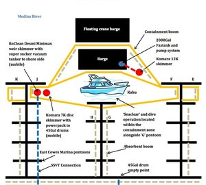 Timeline for salvage operation of KAHU Yacht announced by Cowes Harbour Commission