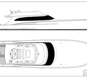 Photos from construction of 84' motor yacht BLANK CHECK (hull 60) by Jarrett Bay