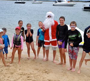 Special Christmas festivities afloat for Riviera yacht owners