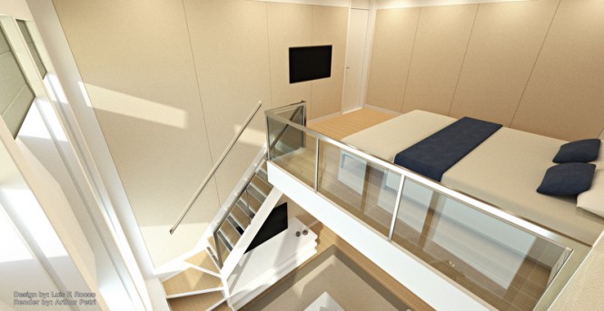 LOFT74 Yacht Concept - Interior
