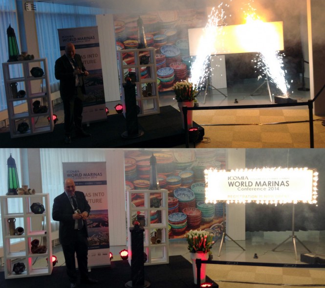 Launch of the ICOMIA World Marinas Conference 2014 at METS