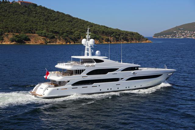 Luxury motor yacht Ileria by Proteksan Turquoise
