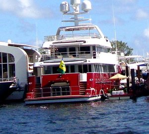 Ron Holland releases photos of motor yacht MAZU displayed at FLIBS 2013