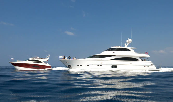 Luxury yachts built by Horizon