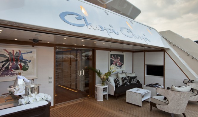 Mega yacht CHOPI CHOPI - Beach club