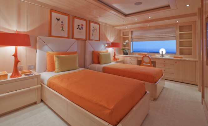 Mega yacht CHOPI CHOPI - Orange VIP cabin main deck