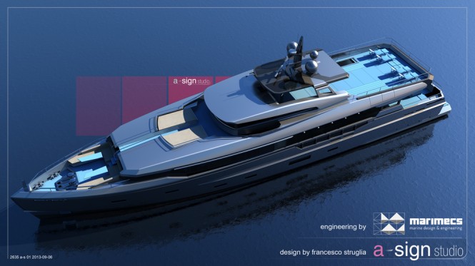 Motor Yacht Project 2635 by A-Sign Studio