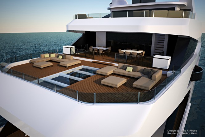 Motor yacht LOFT concept - Exterior