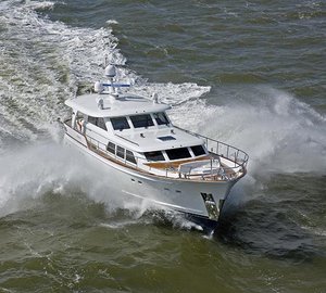 Mulder 73 Wheelhouse motor yacht GLORIA arrives in the USA