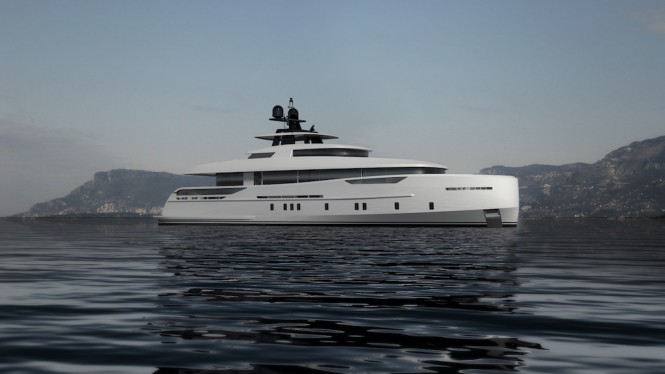 New 30m superyacht design by Omega Architects for Alia Yachts