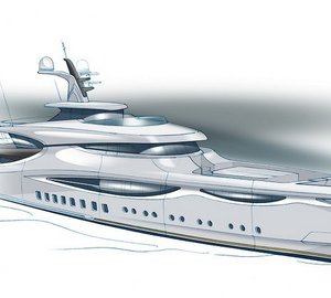 New 59m motor yacht METEORA concept designed by Claydon Reeves for Pendennis