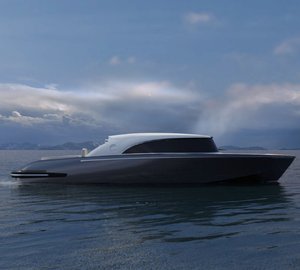 New Allure Marine Retro Modern Limousine Mega Yacht Tender Design for 100m+ Superyacht