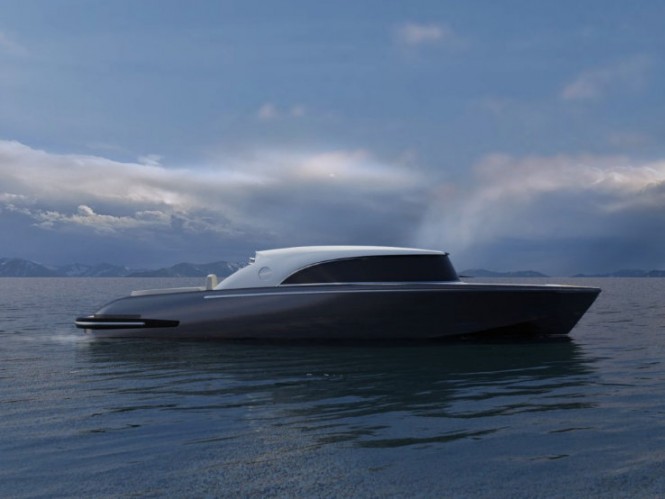 New Allure Marine Retro Modern Limousine Mega Yacht Tender Design for 100m+ Superyacht