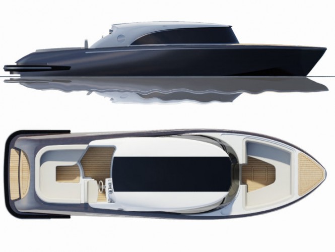 New Allure Marine Retro Modern Limousine Yacht Tender Design