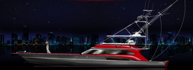 New design for Donzi Evolution superyacht sportfish series presented by Roscioli International