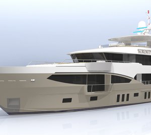 More details about Noble Star 140 motor yacht SERENITY unveiled by IAG Yachts at FLIBS