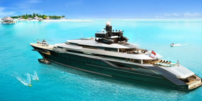 Oceanco mega yacht RIALTO design