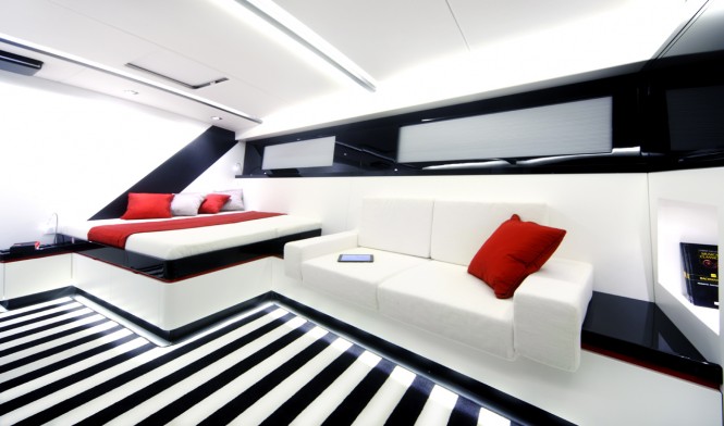 Superyacht Nomade IV - Saloon