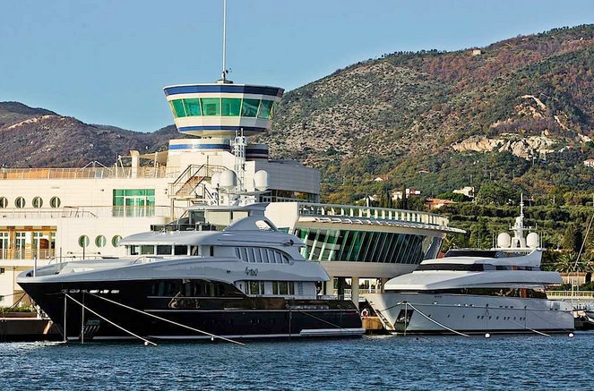 Yacht Club Marina di Loano in the popular summer yacht charter destination - Italy