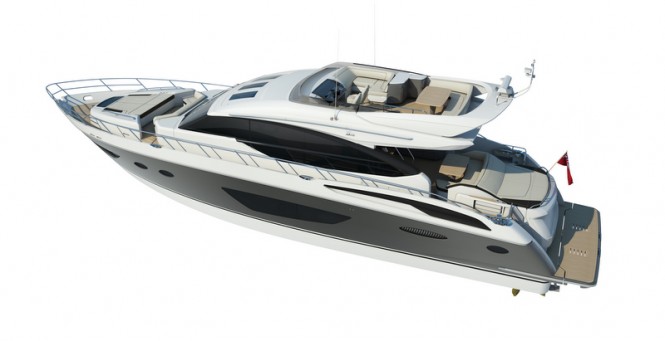 Luxury yacht S72 by Princess Yachts Luxury yacht S72 by Princess Yachts