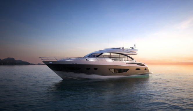 New luxury yacht Princess S72 by Princess Yachts