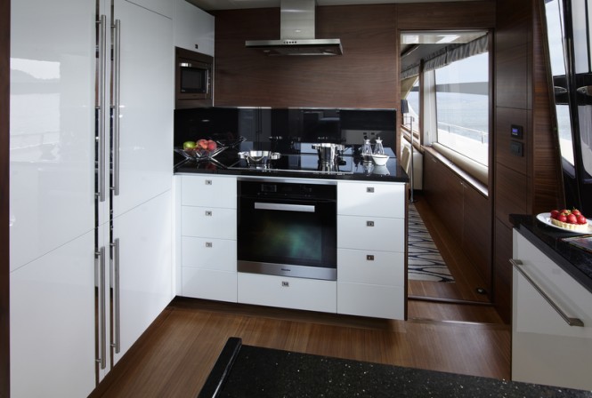 Princess 88 superyacht - Galley