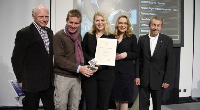 2013 European Solar Prize for PlanetSolar
