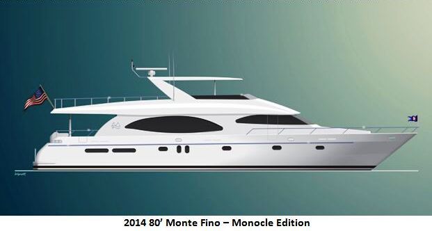 2014 80' Monte Fino - Monocle Edition Yacht