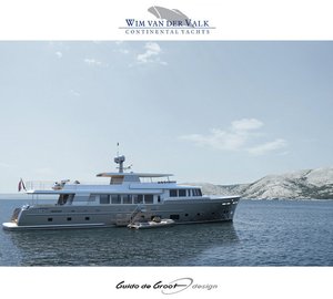 Guido de Groot-designed 37M Continental Trawler Yacht by Wim van der Valk