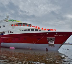 Newly launched ARTPOLARS Yacht designed by Ginton Naval Architects