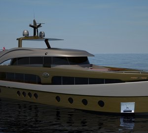 New 41m motor yacht UF - 42EK13 - 135 concept by Ozgur Ufakacar Yacht Design
