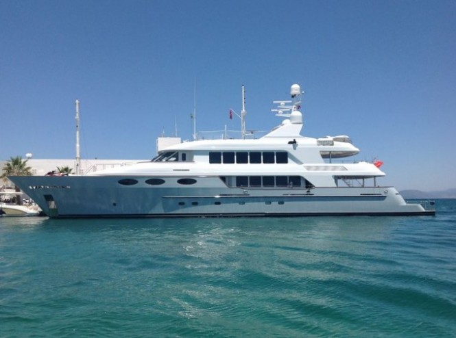 45m superyacht Keyla refitted by RMK Marine and Hot Lab