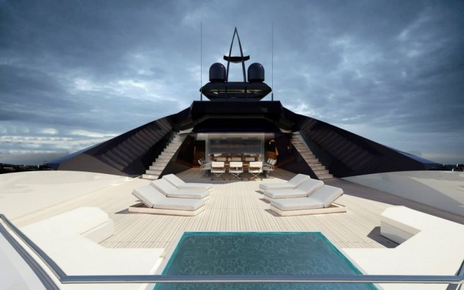 Aboard 65m mega yacht Project Granturismo